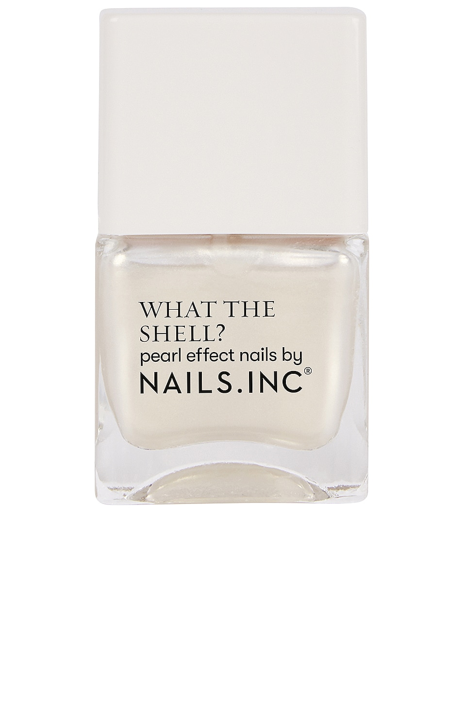 Shop Nails.inc What The Shell? Pearl Effect Nail Polish In World's Your Oyster Babe