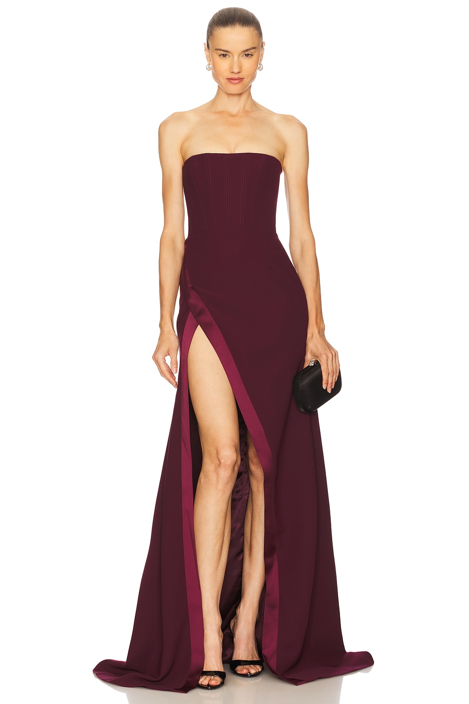 The New Arrivals by Ilkyaz Ozel Nefertiti Maxi Dress in Dark Maroon | REVOLVE The New Arrivals by Ilkyaz Ozel Nefertiti Maxi Dress in Dark Maroon | REVOLVE