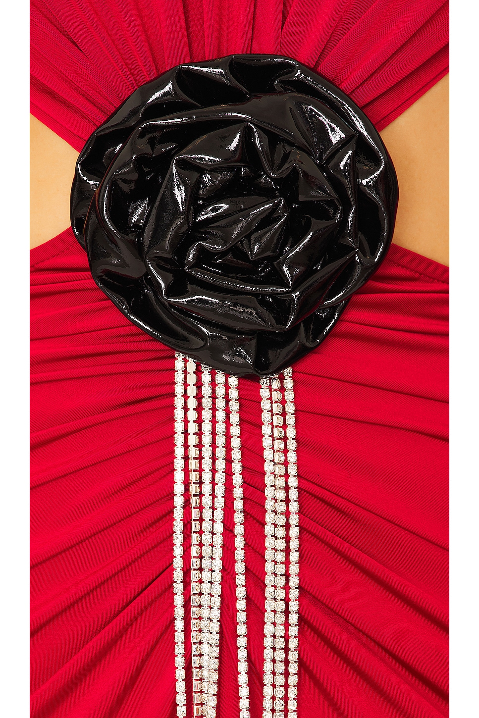 The New Arrivals by Ilkyaz Ozel Thea Dress in Rouge Dada