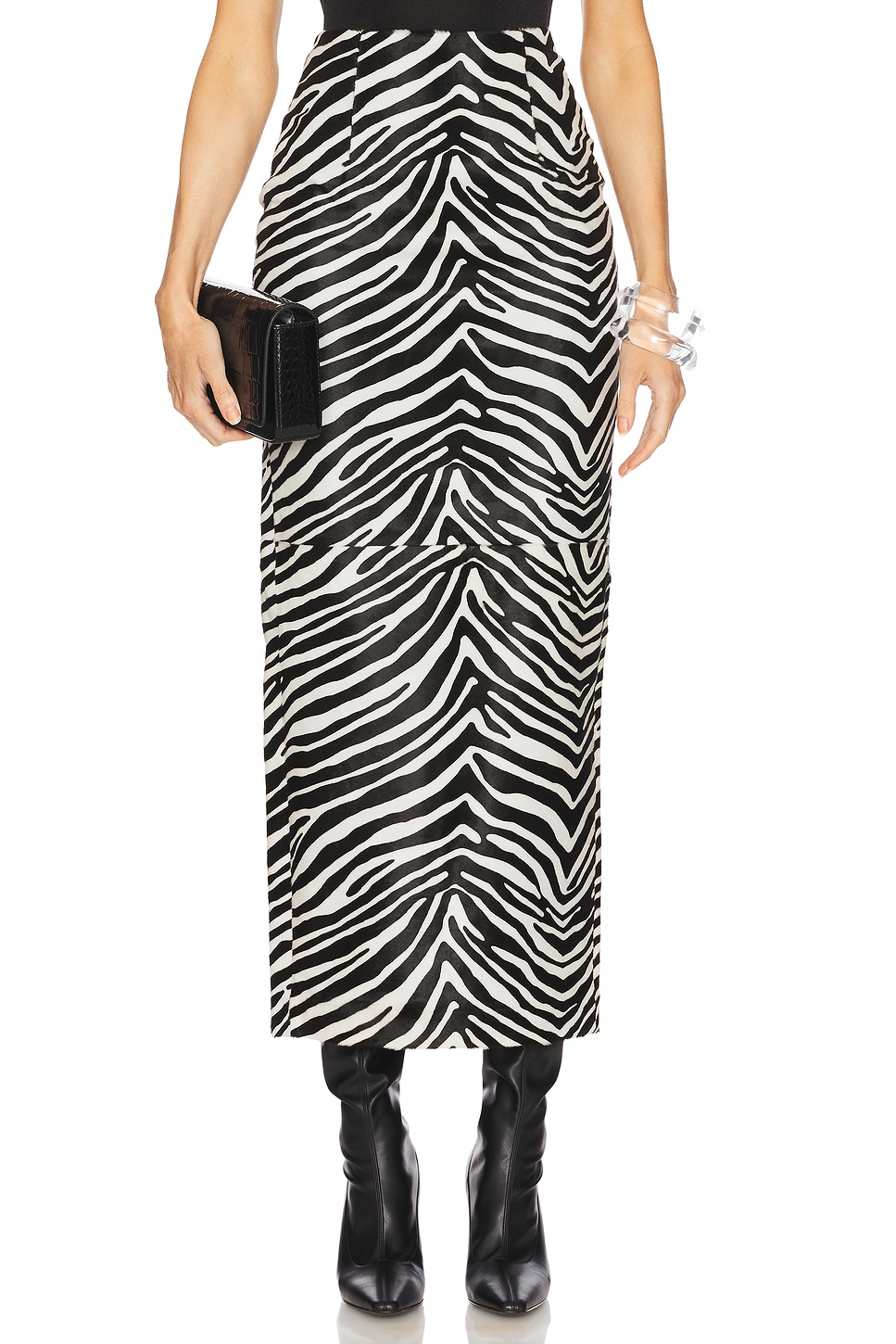 Raja Fur Skirt