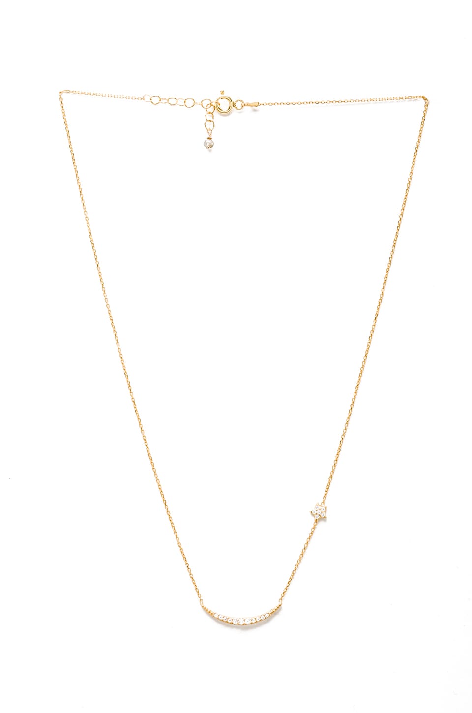 Natalie B Jewelry Natalie B Ottoman Moon and Star Necklace in Gold ...