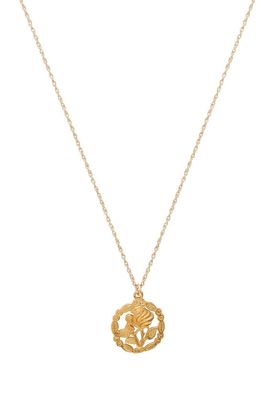 NATALIE B JEWELRY ROSE NECKLACE