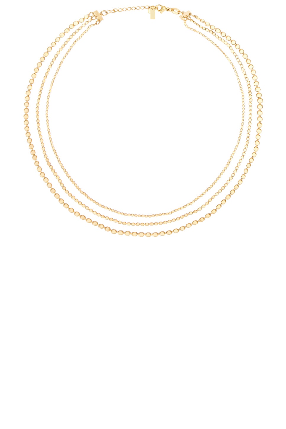 Anya Triple Strand Necklace