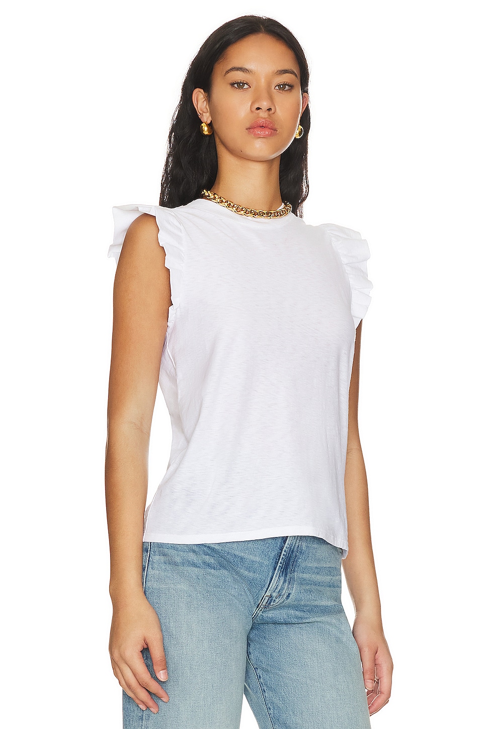 Nation LTD Paulette Ruffle Tank thumbnail