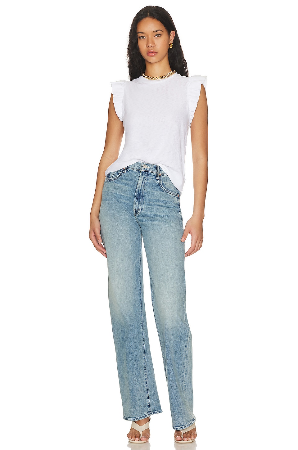 Nation LTD Paulette Ruffle Tank thumbnail