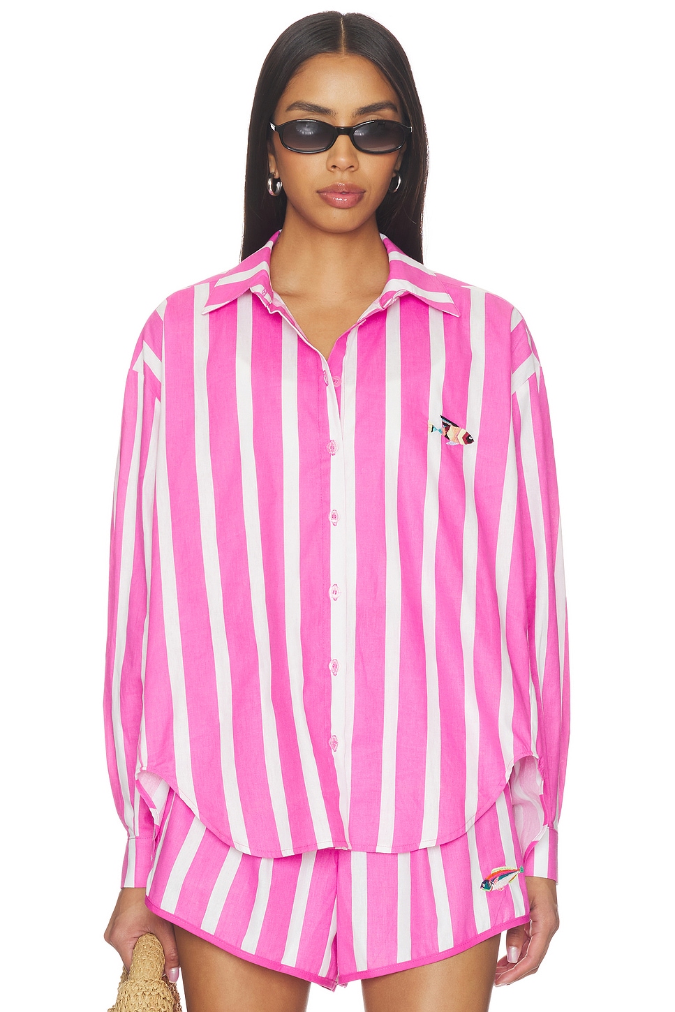 Striped Oxford Button Up - thumbnail 2