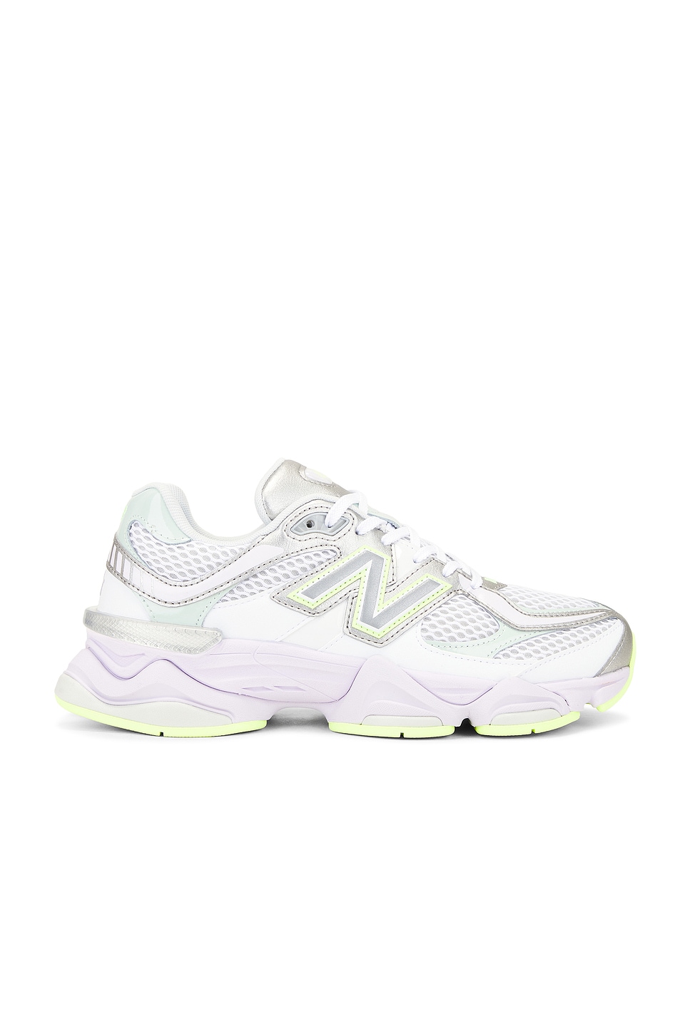 new balance 9060 white silver metallic taro clay ash