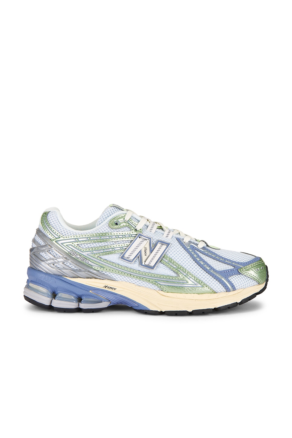 New Balance 1906R Sneakers in Ice Blue, Melon Water, & Dusk Shower