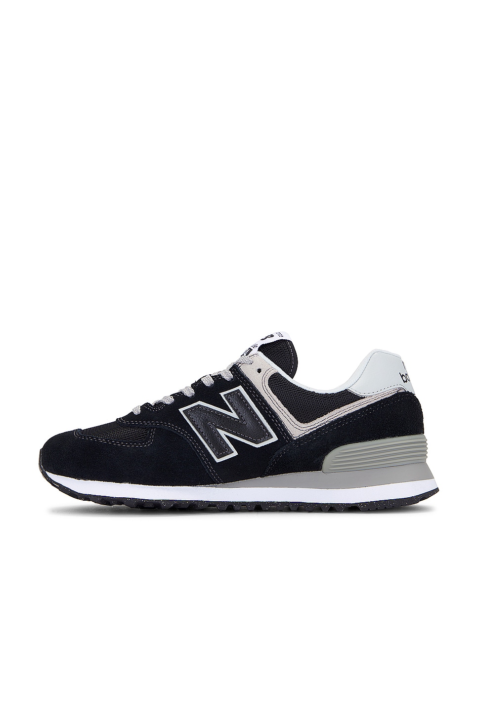 New Balance 574 Core Sneaker in Black & White | REVOLVE