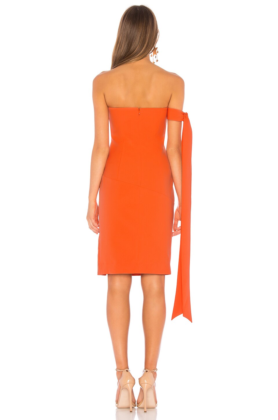 NBD Zaza Dress in Poppy Orange REVOLVE