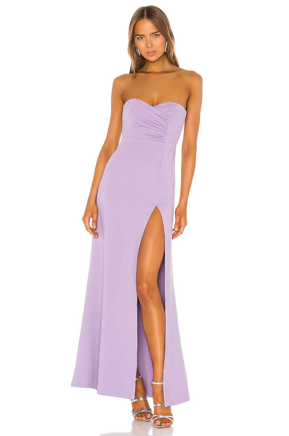 purple dress revolve