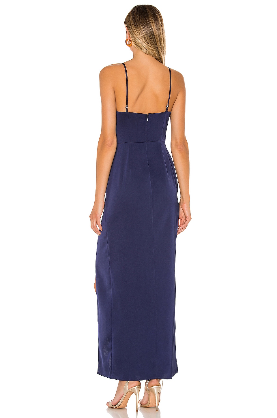 NBD Lila Gown in Blueberry | REVOLVE