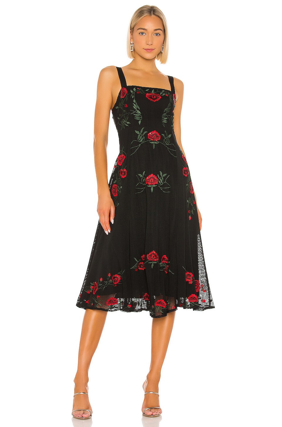 nbd alena midi dress