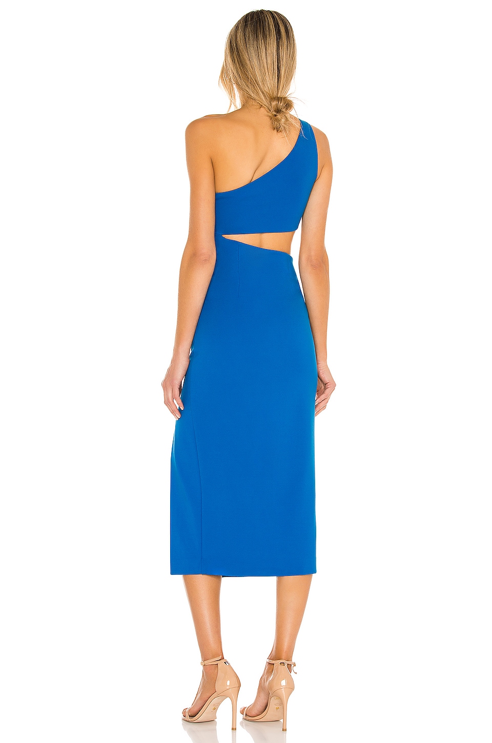 NBD Kody Cutout Midi Dress in Blueberry | REVOLVE