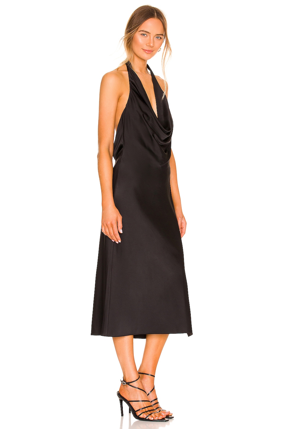 Andrea Midi Dress - Black