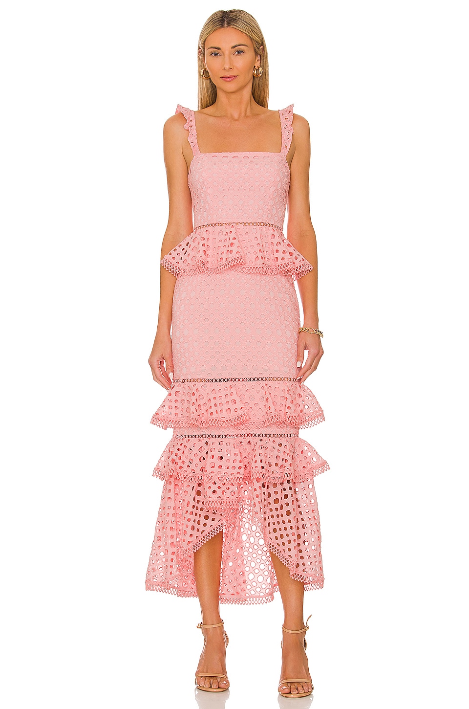 Cut Out Midi Dress in also in 38, 40, 42 Pink Size 36 Revolve Donna Abbigliamento Vestiti Vestiti midi . 