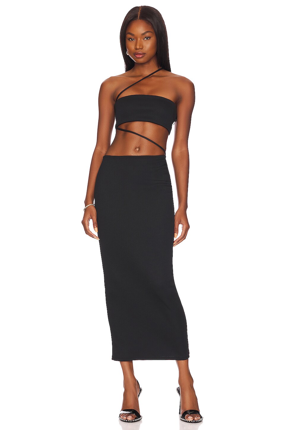 Robe Midi NBD Kris - Taille XS - Noir - NEUVE Avec étiquettes (NWT)