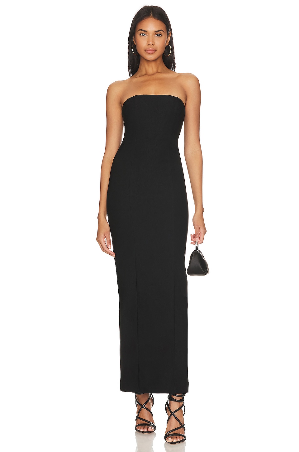 nbd black dress Domini Maxi Dress