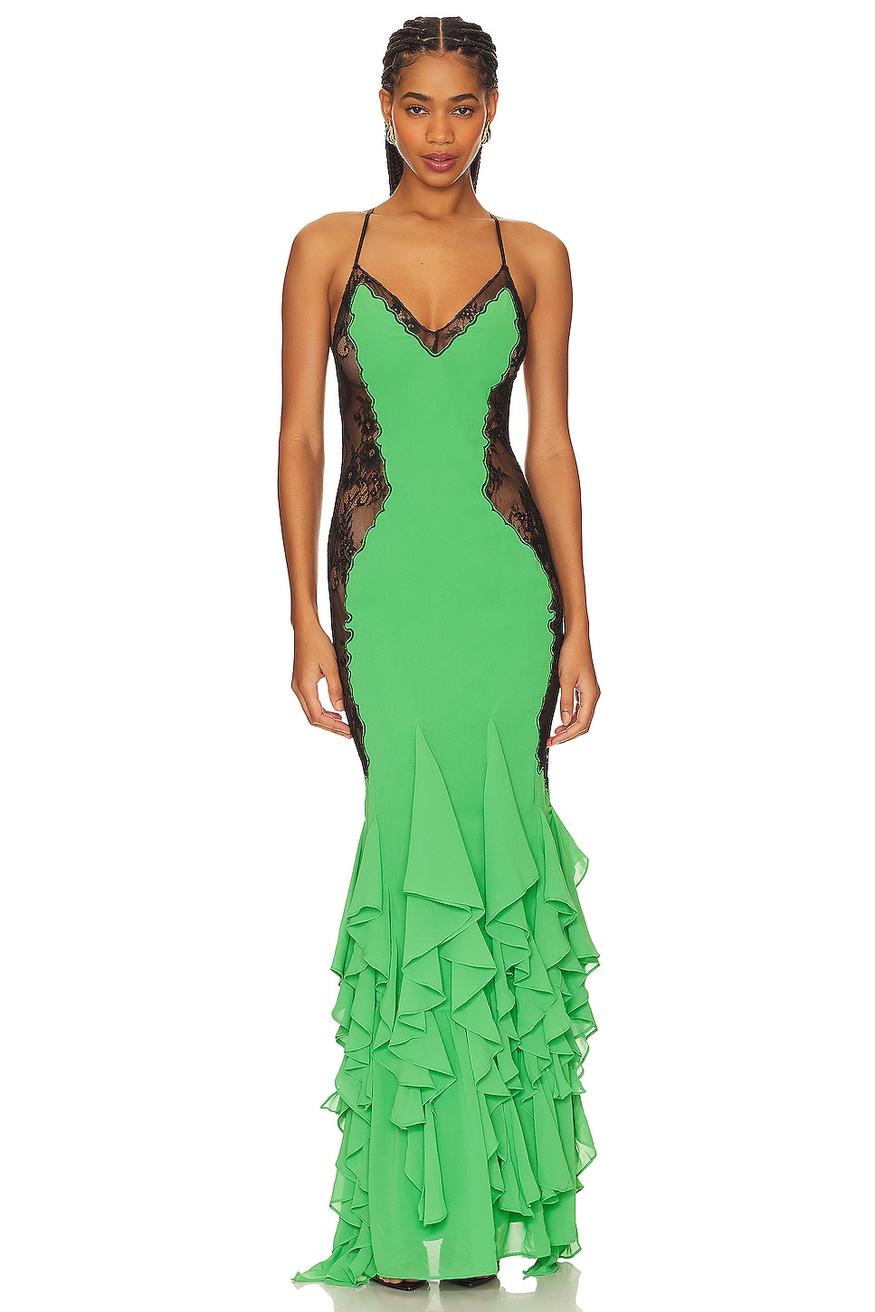 NBD x Bridget Angelina Maxi Dress in green | REVOLVE