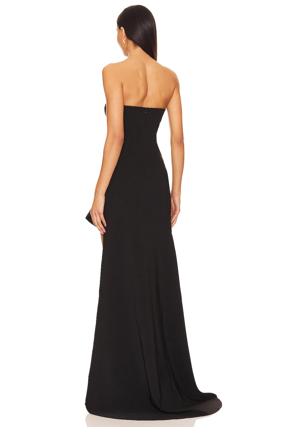 NBD Desirae Asymmetrical Dress in Black | REVOLVE