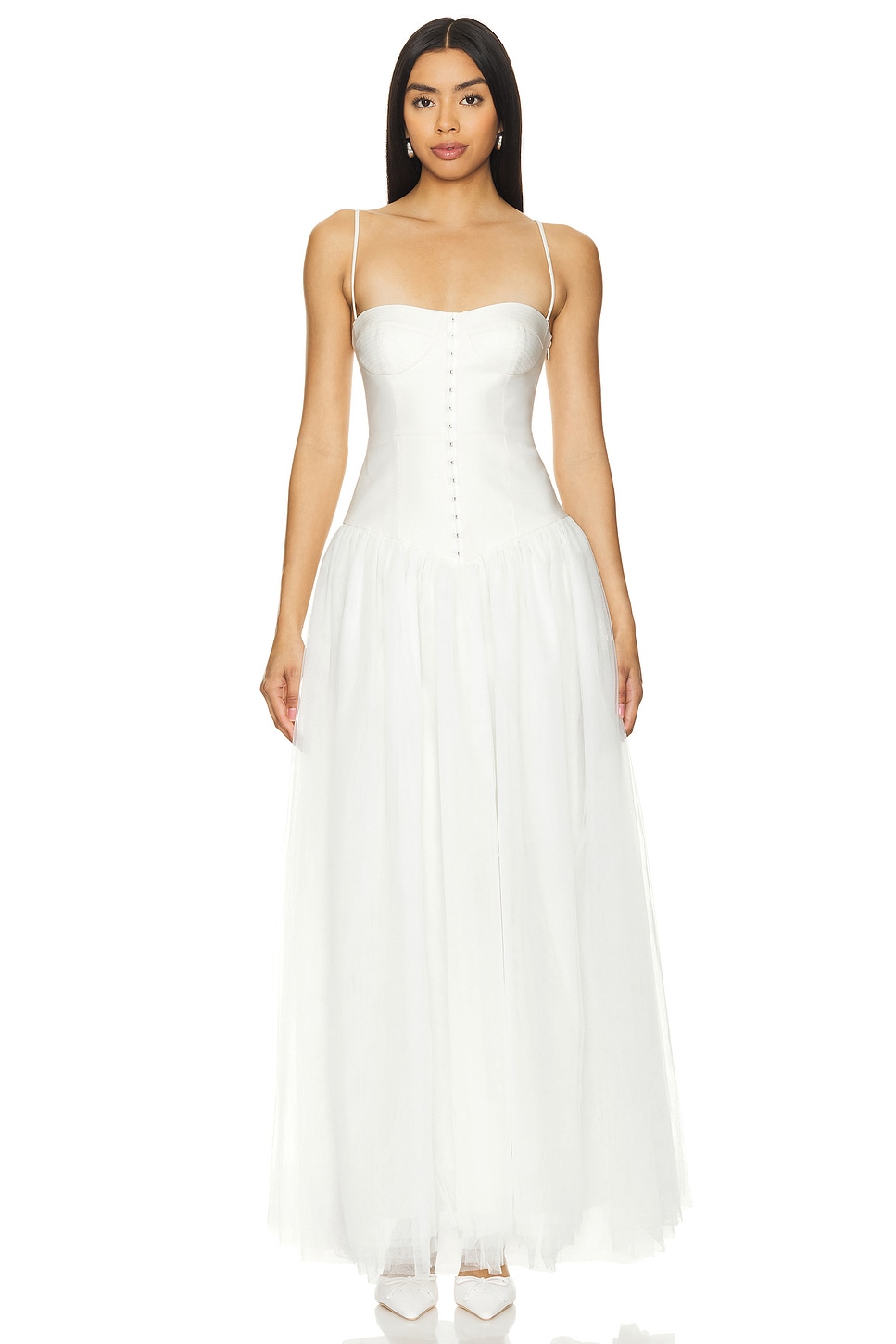 NBD Fraser Maxi Dress in Ivory | REVOLVE