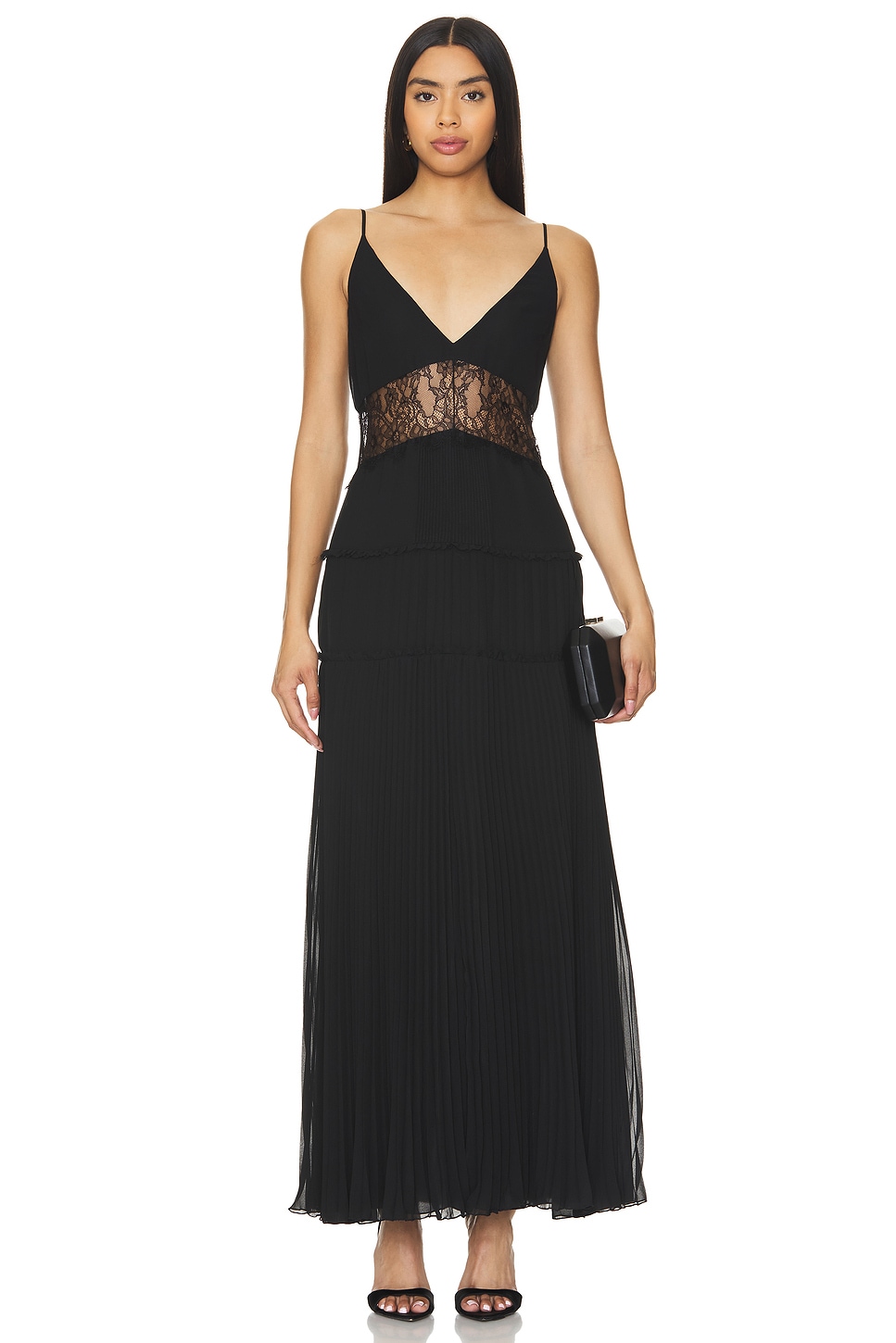 NBD Cambrie Maxi Dress in Black REVOLVE