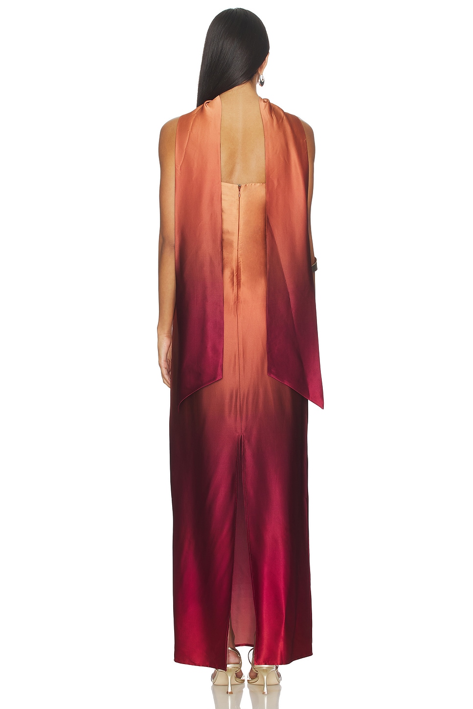 red and gold summer dress Baby Belle of the Ball Occasion Dress main image 1
