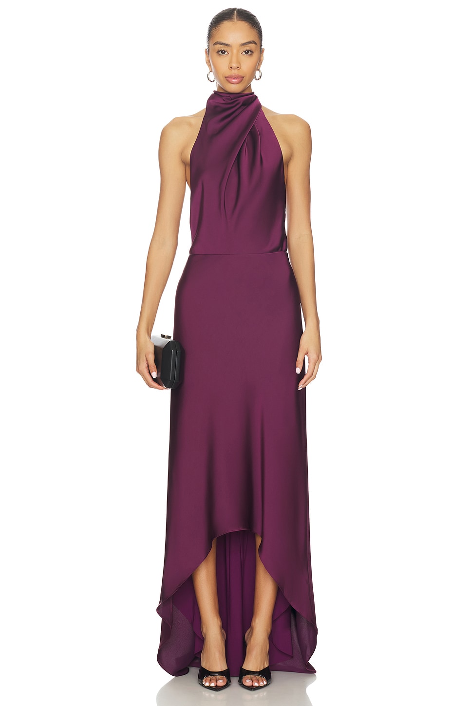 silver dress and shoes ODESSA MAXI DRESS – SNDYS US main image 0