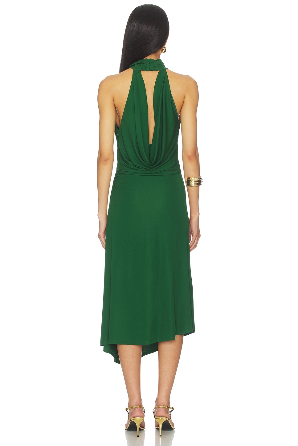 green silk maternity dress Patty Kim Kelly Dress main image 0