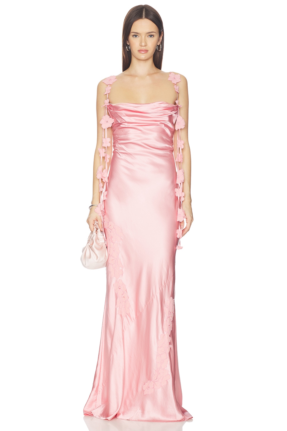 Inaya Gown in Blush View 1 of 4