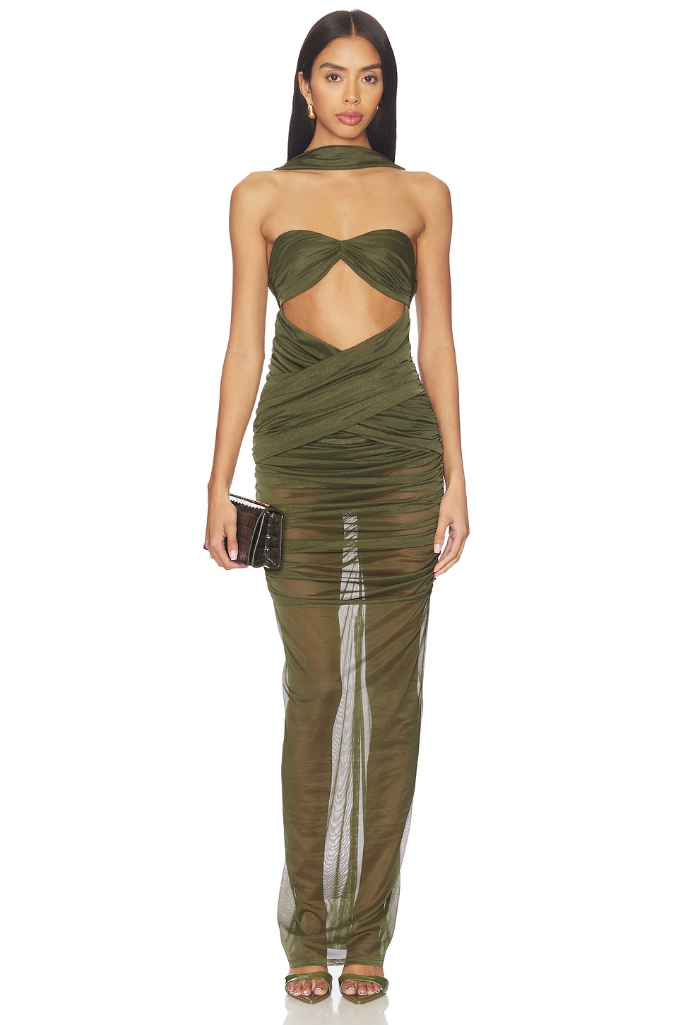 NBD Rekha Maxi Dress in Moss Green | REVOLVE NBD Rekha Maxi Dress in Moss Green | REVOLVE