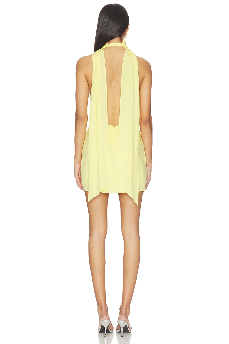 yellow pastel mini dress Heavy Hearted Mini Dress
