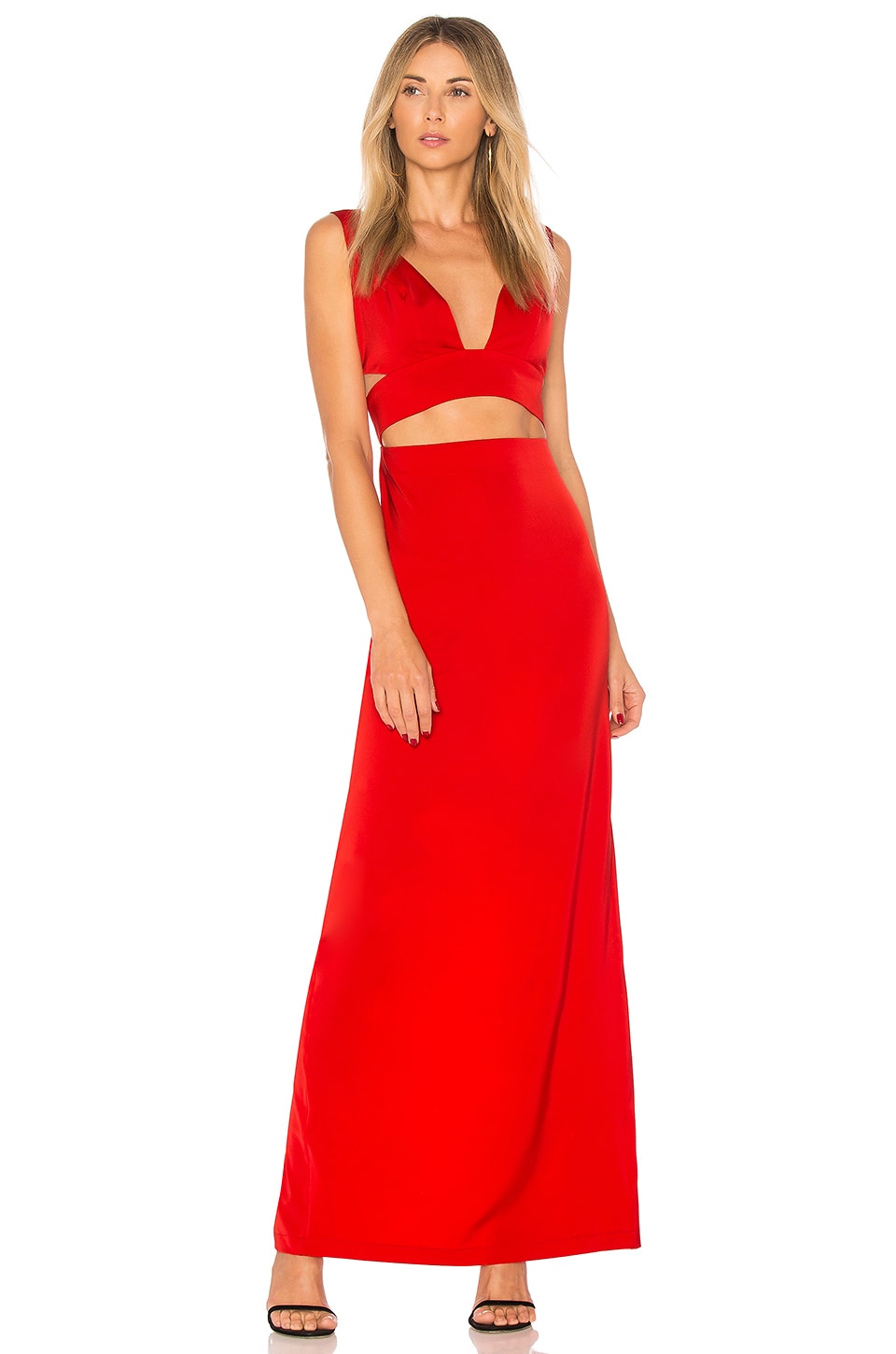 NBD Timeless Gown in Red | REVOLVE