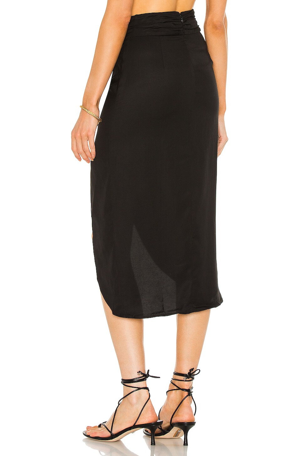 NBD Laraya Midi Skirt in Black | REVOLVE