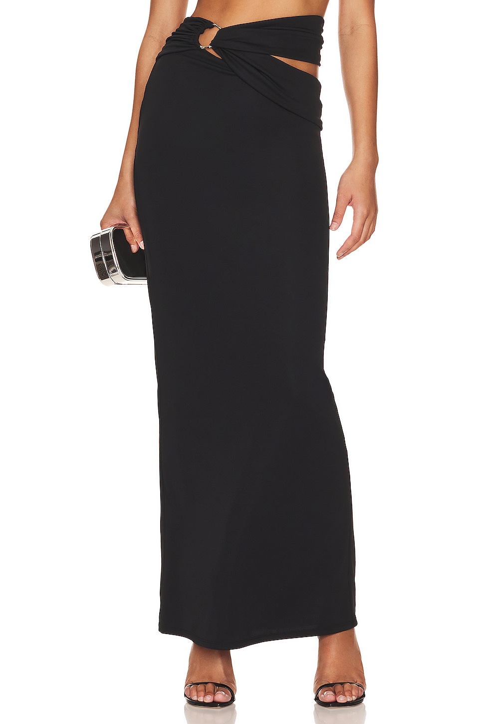 NBD - Sequinned Maxi Skirt main image 1