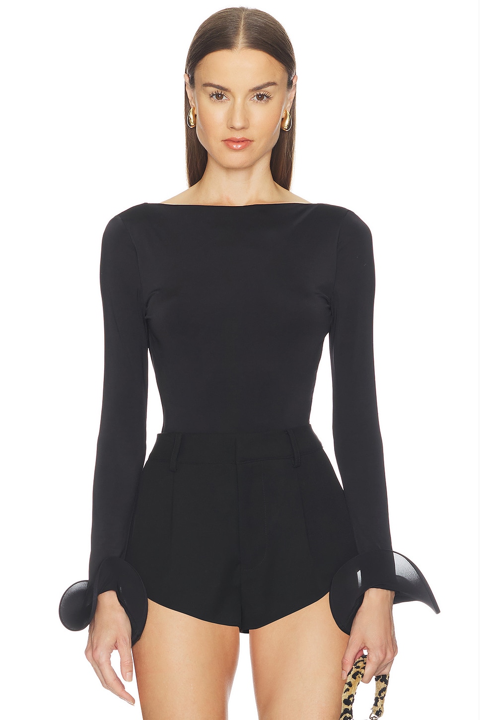 Meher Bodysuit in Black View 1 of 5
