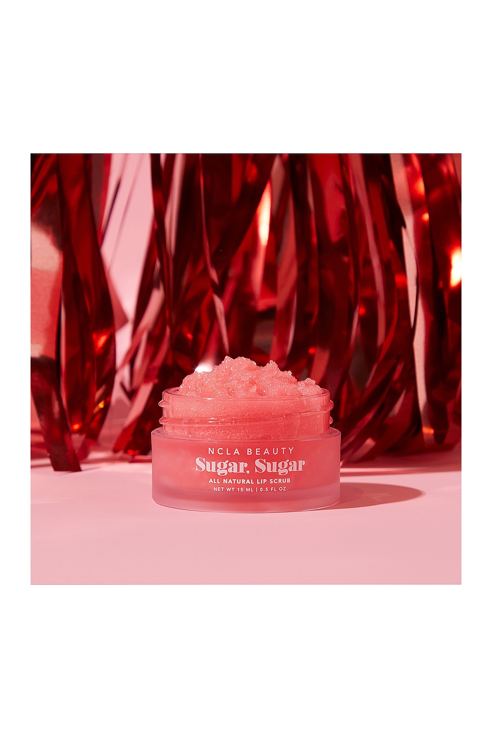 NCLA Sugar, Sugar 100% Natural Lip Scrub in Pink Champagne