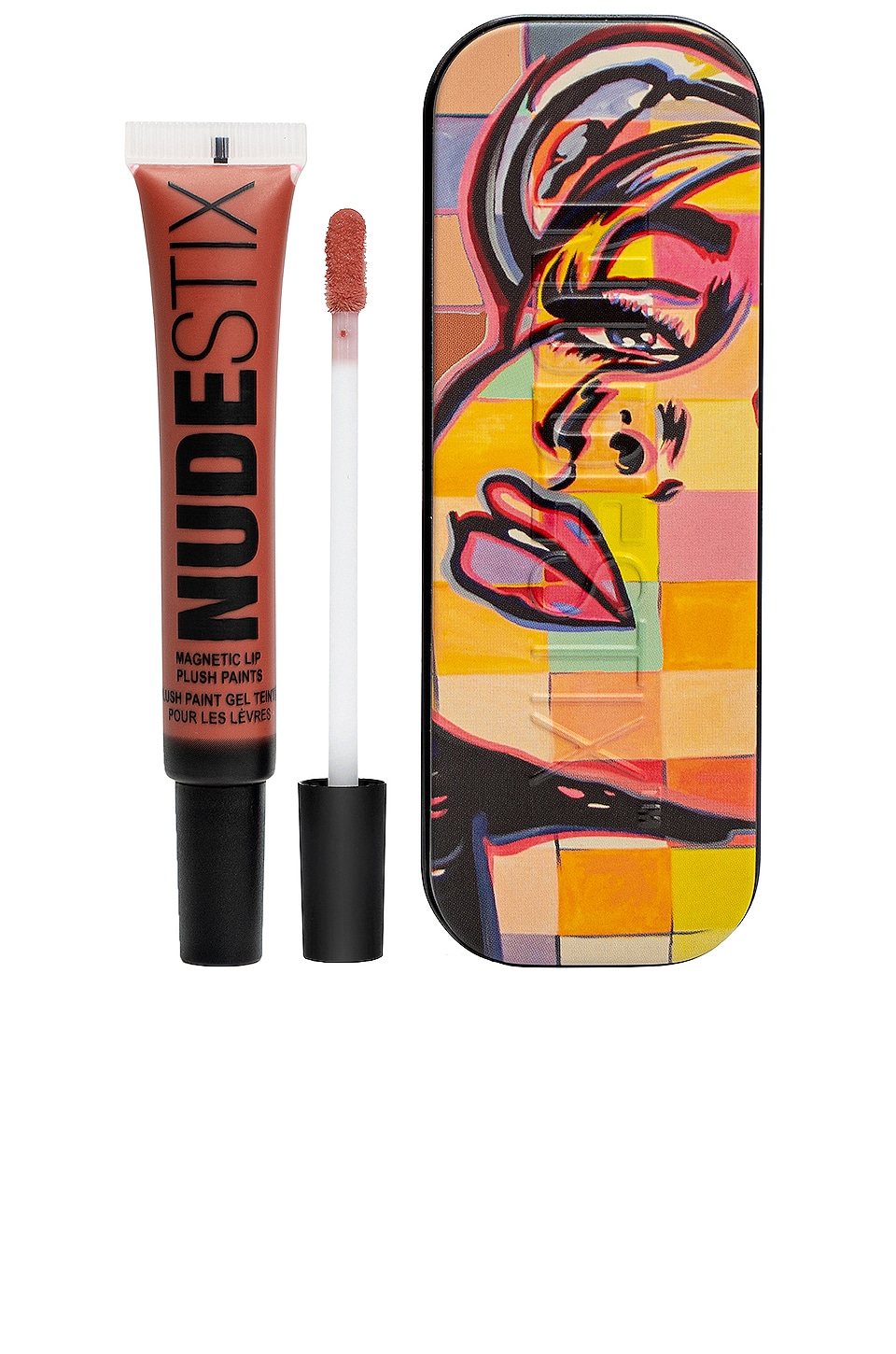 Shop Nudestix Magnetic Lip Plush Paint Stain In Hot Paprika