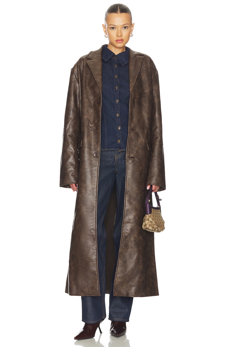 Nakedvice The Jasper Coat in Vintage Brown | REVOLVE