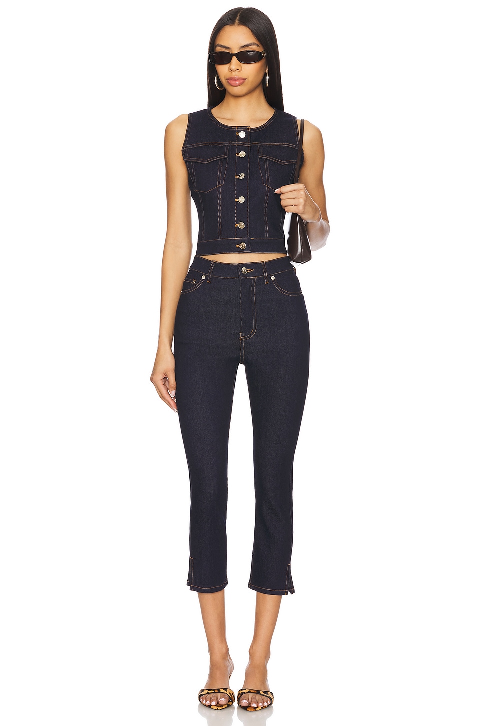 GILET EN JEAN RINA