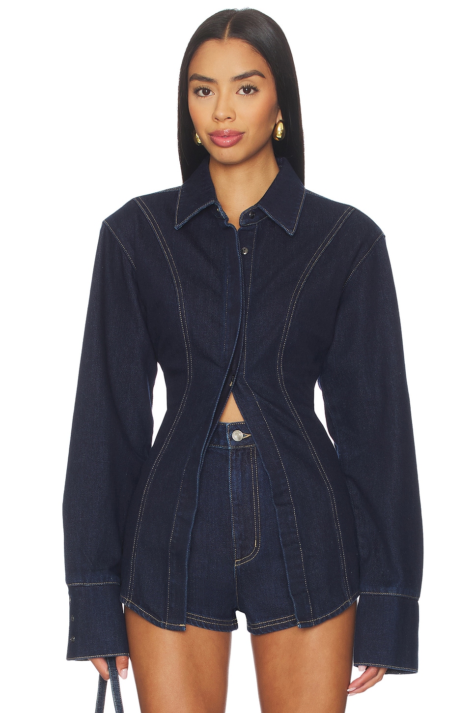 Nakedvice The Watson Shirt in Dark Indigo | REVOLVE