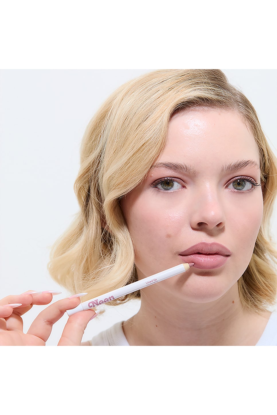 Neen Lined Up Lip Liner in Spring | REVOLVE
