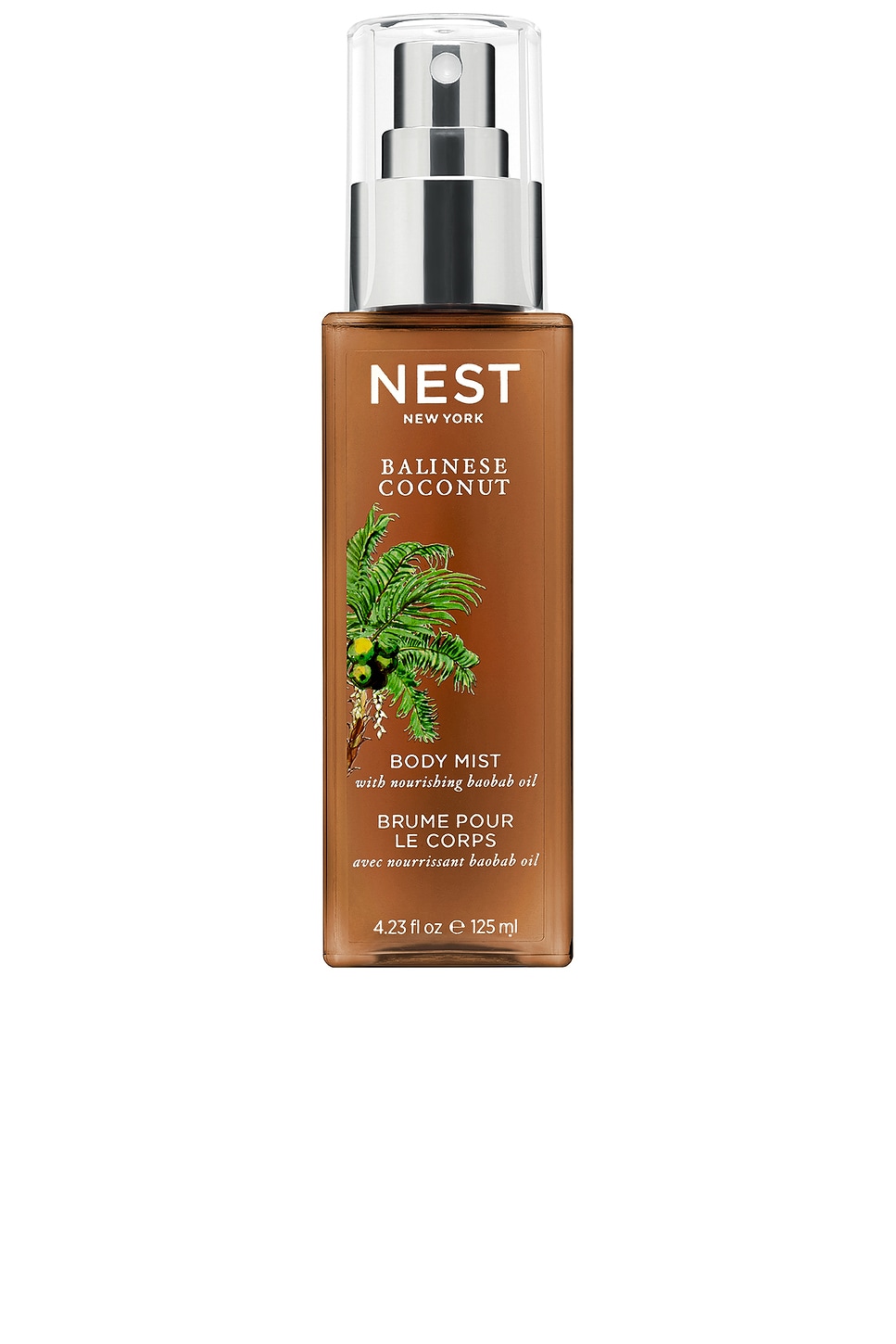 Balinese Coconut Perfume Oil Body Mist 125ml
