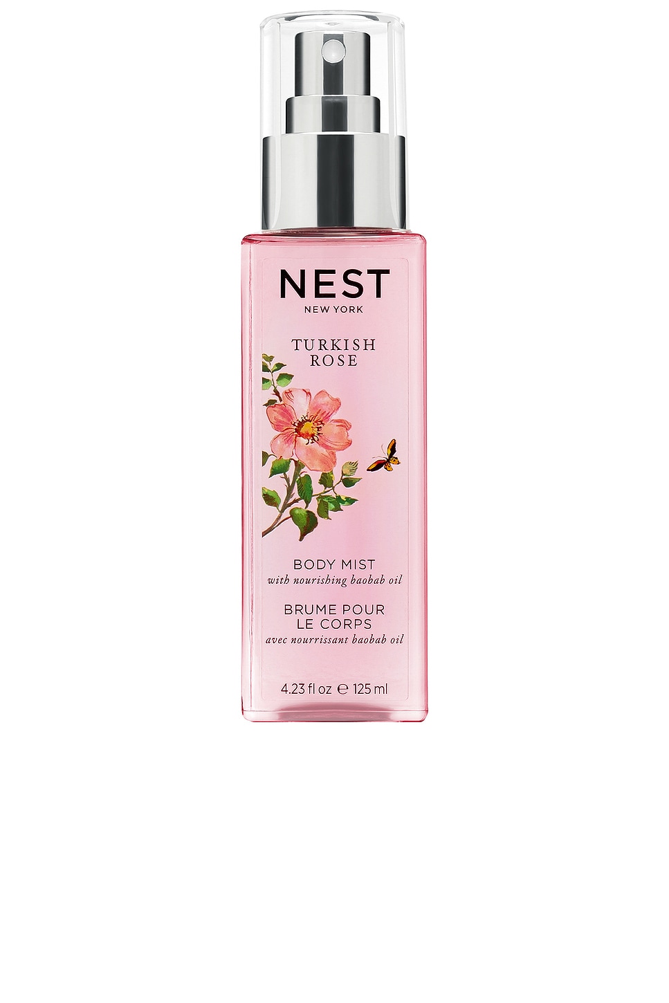 Turkish Rose Perfume Oil Body Mist 125ml - thumbnail 2