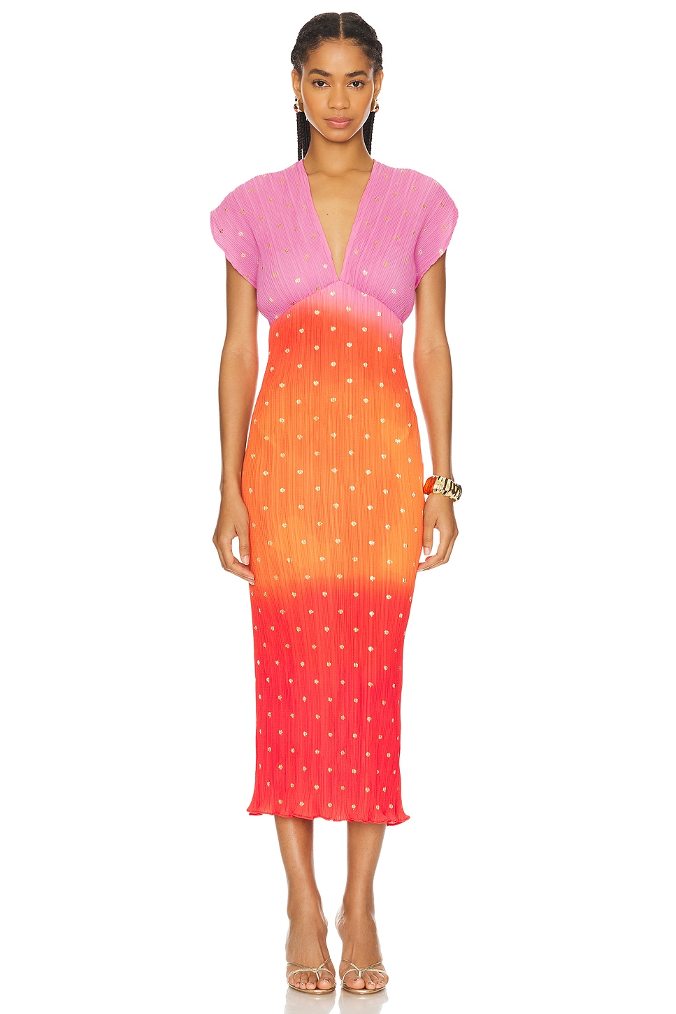 Never Fully Dressed Elodie Dress in Pink | REVOLVE