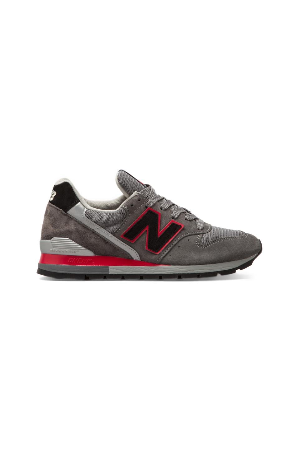 New Balance Made In The Usa M996 In Dark Grey Revolve