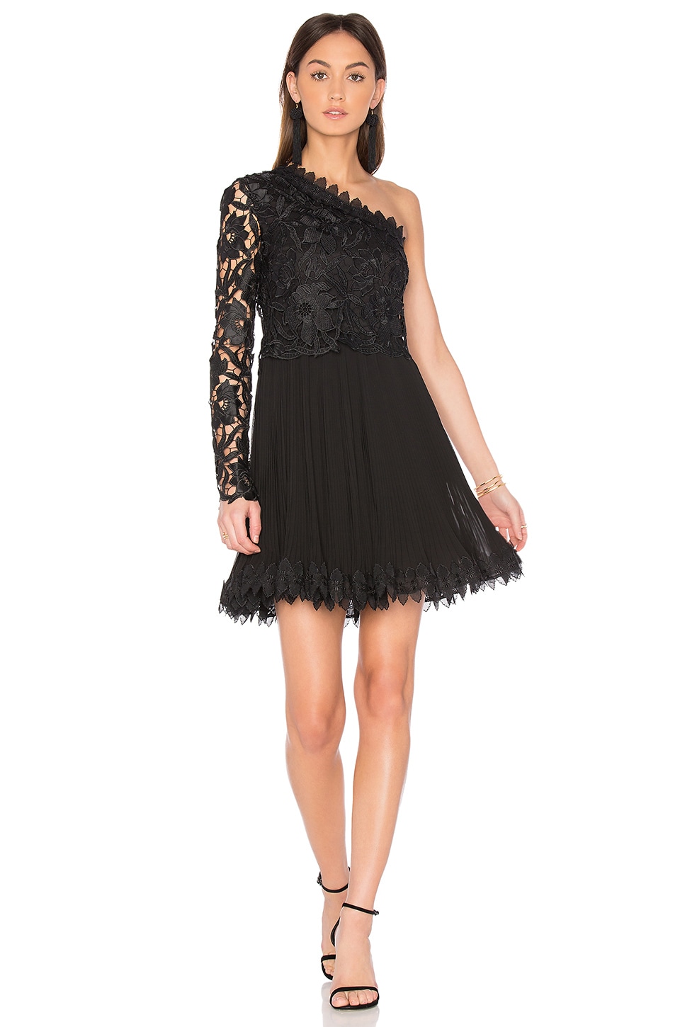 nicholas one shoulder dress