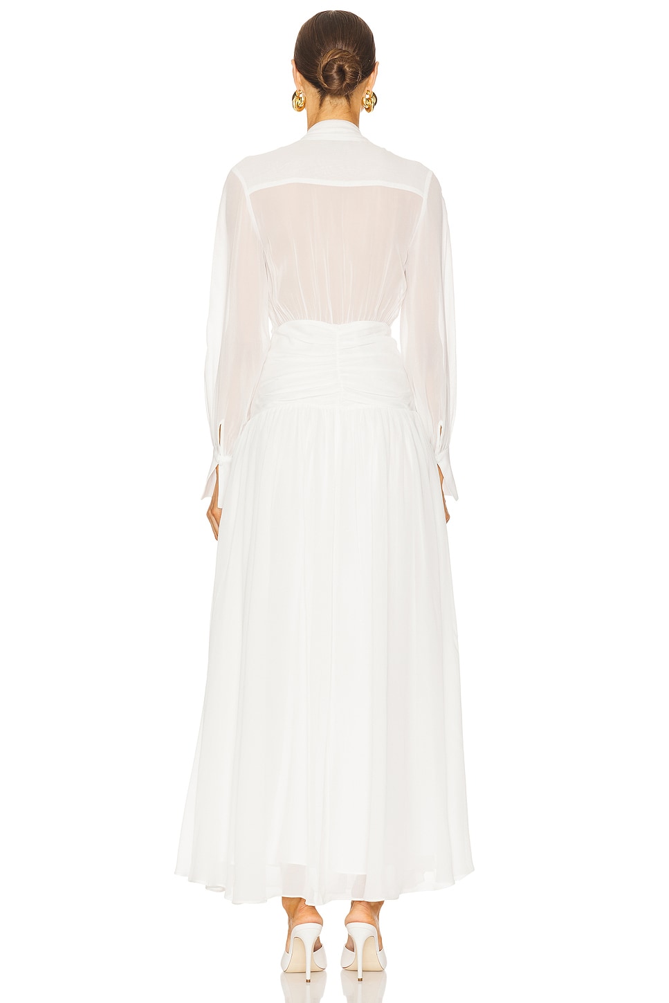 NICHOLAS Jocelyn Maxi Dress in Ivory | REVOLVE
