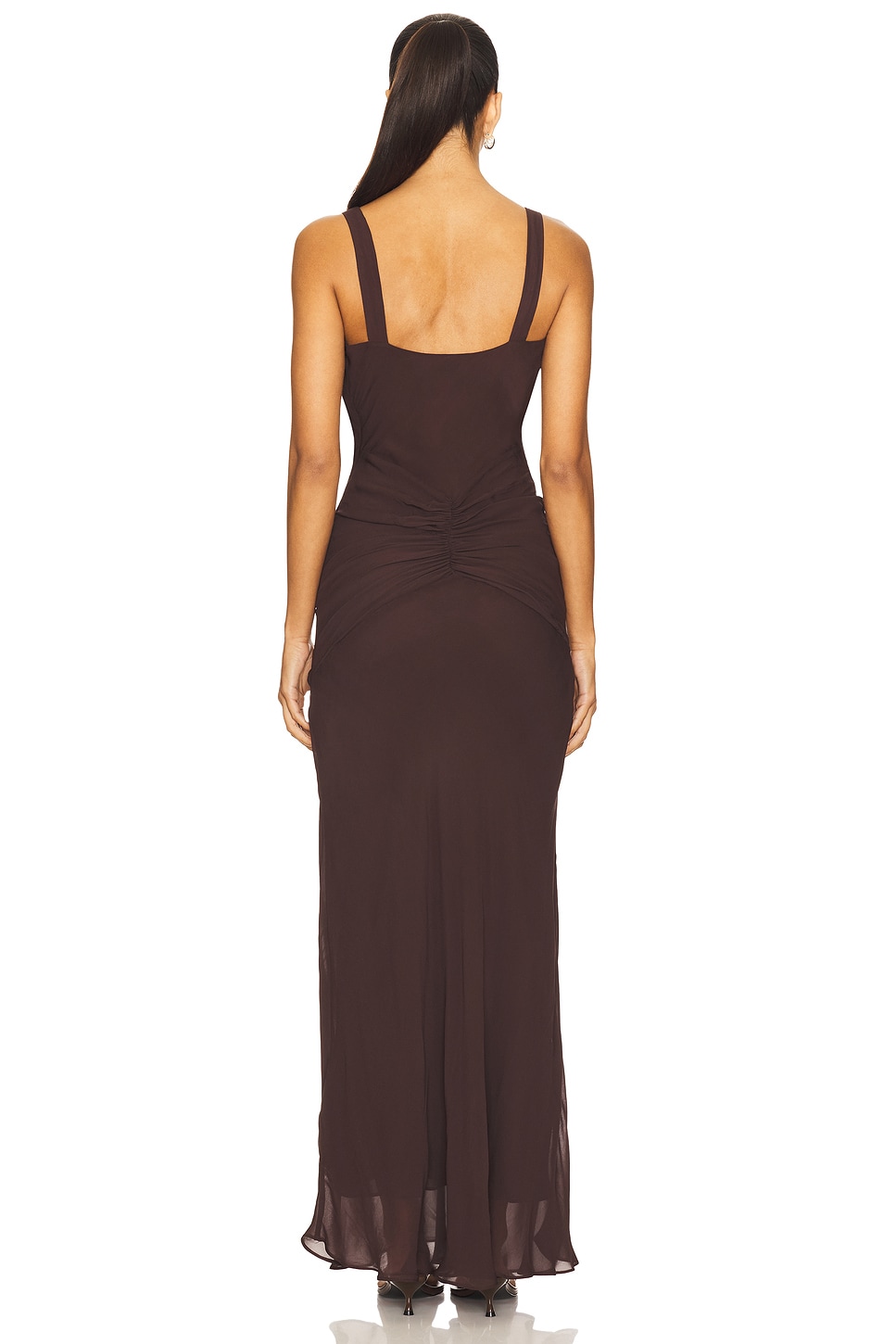 Nicholas Calia Dress in Chocolate - Size 4