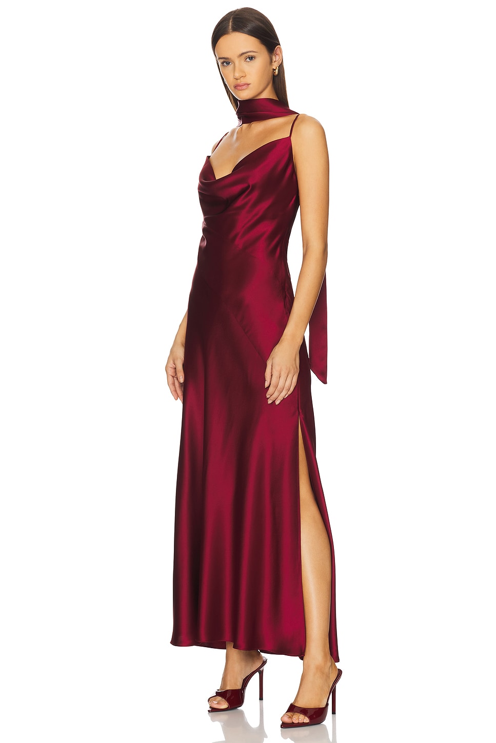bec and bridge vision of love midi dress Cowl Dress Bec And Bridge Vision Of Love Midi Dress Pink Vision Of Love Cowl Dress